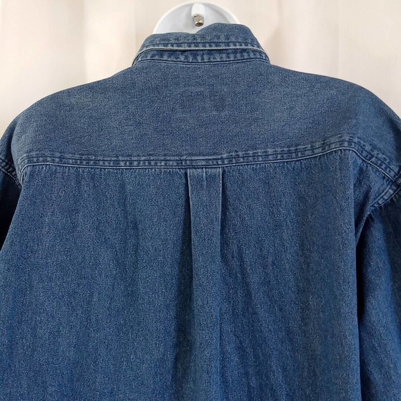 Club Room By Charter Club Shirt Women's Size Medium Denim * - Picture 5 of 16